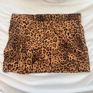 Urban renewal Leopard Print Mini Skirt - large